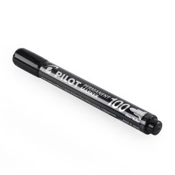 Alkoholos marker 1mm, kerek hegy, Pilot 100 fekete