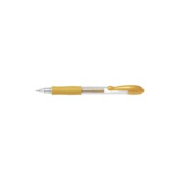 Zselstoll 0,7mm, nyomgombos Pilot G-2, rsszn arany