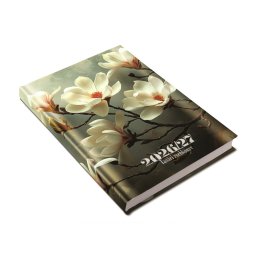 Tanri hatridnapl A5, mbr 150mmx210mm, fehr lapokkal magnolia 2026/2027 Realsystem