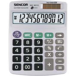 Szmolgp asztali 12 szmjegy kijelz Sencor SEC367/12 szrke