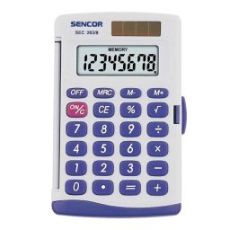 Zsebszmolgp 8 digit kijelz Sencor SEC263/8 szrke