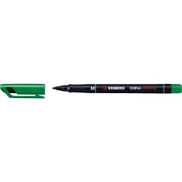 Alkoholos marker 1mm, STABILO OHPen M zld
