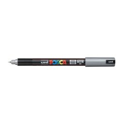 Dekormarker 0,7-1mm, Uni, Posca PC-1MR ezst