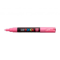 Dekormarker 0,7-1mm, Uni, Posca PC-1MR rzsaszn