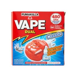 Sznyogriaszt elektromos kszlk lapkhoz&folyadkhoz+sznyogirt folyadk 60 j Classic Magic VAPE