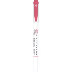 Ecsettol ktvg Zebra Mildliner Cool & Refined, piros