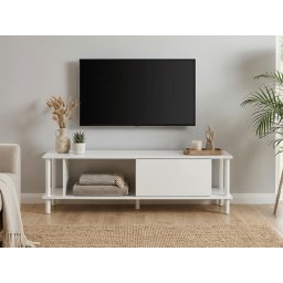 TV szekrény PARIS 150 cm, fehér