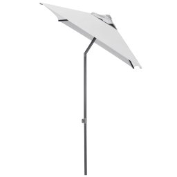 Kettler EASY PUSH napernyő 150×210 cm - UV 50+, vízálló, világosszürke