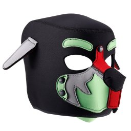Wolf Gang Szexjtk Neoprn Kapucni Fekete-zld 58 5-61 cm