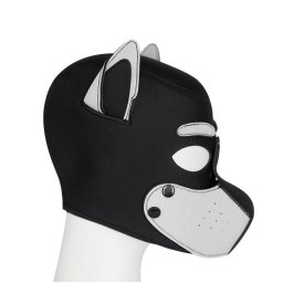 Kutyamaszk Kivehet pofa Neoprn 58 5-61 cm fekete-fehr