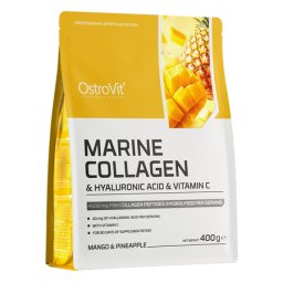 OstroVit Marine Collagen+Hialuronsav 400 g mangó-ananász