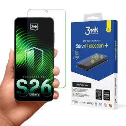 3mk védőfólia SilverProtection a Samsung Galaxy S26 készülékhez
