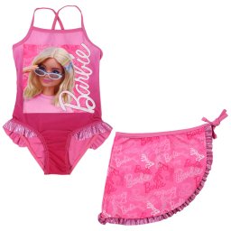 Barbie Style gyerek fürdőruha és sarong szett 5 - 6 év / 110 - 116 cm