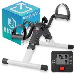 Rehabilitációs szobakerékpár, ellenállás szabályzóval és LCD kijelzővel, RT
