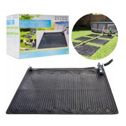 Medence vízmelegítő szolár szőnyeg - 120x120 cm, fekete, Intex 28685