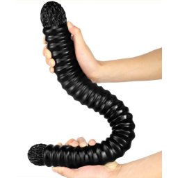 Big Tortos - prmium fekete dildo 55 cm hossz