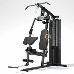 Edzőtorony ProfiGym C35, súly 121,5 kg, teherbírás 120 kg, lapsúlyos, otthoni biztonságos kondigép, csigás, tucatnyi gyakorlat inSPORTline