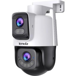 Tenda RH9-WCA - Vezeték nélküli, kültéri, 6MP-es, kétlencsés IP kamera, éjszakai IR LED