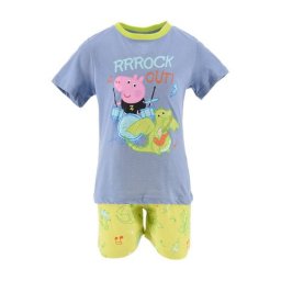 Peppa malac Rock Out Blue gyerek rövid pizsama 4 év / 104 cm