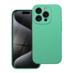2mm Apple iPhone 17e / iPhone 16e szilikon tok, menta