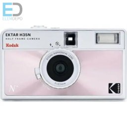 KODAK EKTAR H35N Half Frame Camera Glazed pink RK0306