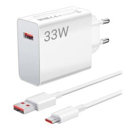 USB Halozati tolto 1aljzat 33W +kabel Xiaomi BHR9956EU