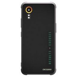 Fekete szilikon tok az alábbi mobiltelefonokra Samsung Galaxy Xcover 7 - Results x Excuses