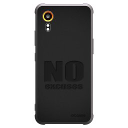 Fekete szilikon tok az alábbi mobiltelefonokra Samsung Galaxy Xcover 7 - No Excuses