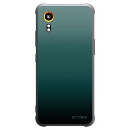 Fekete szilikon tok az alábbi mobiltelefonokra Samsung Galaxy Xcover 7 - Verdant Fade