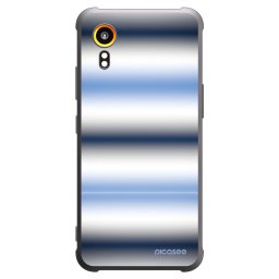 Fekete szilikon tok az alábbi mobiltelefonokra Samsung Galaxy Xcover 7 - Static Lines