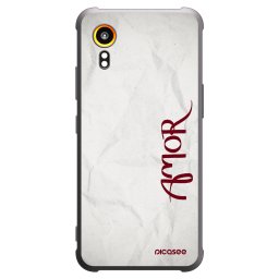 Fekete szilikon tok az alábbi mobiltelefonokra Samsung Galaxy Xcover 7 - Amor