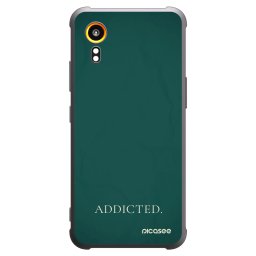 Fekete szilikon tok az alábbi mobiltelefonokra Samsung Galaxy Xcover 7 - Addicted