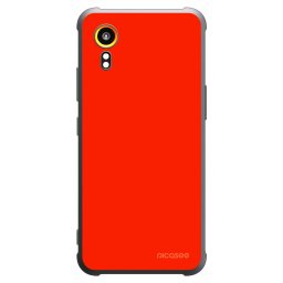 Fekete szilikon tok az alábbi mobiltelefonokra Samsung Galaxy Xcover 7 - Maranello Red