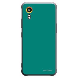 Fekete szilikon tok az alábbi mobiltelefonokra Samsung Galaxy Xcover 7 - Emerald Mist