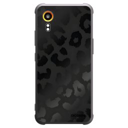 Fekete szilikon tok az alábbi mobiltelefonokra Samsung Galaxy Xcover 7 - Midnight Leopard