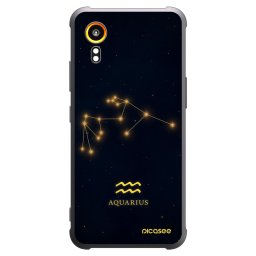 Fekete szilikon tok az alábbi mobiltelefonokra Samsung Galaxy Xcover 7 - AQUARIUS