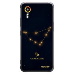 Fekete szilikon tok az alábbi mobiltelefonokra Samsung Galaxy Xcover 7 - CAPRICORN