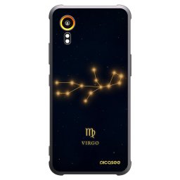 Fekete szilikon tok az alábbi mobiltelefonokra Samsung Galaxy Xcover 7 - VIRGO