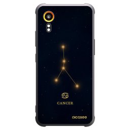 Fekete szilikon tok az alábbi mobiltelefonokra Samsung Galaxy Xcover 7 - CANCER