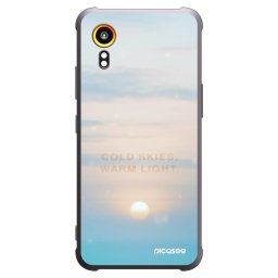 Fekete szilikon tok az alábbi mobiltelefonokra Samsung Galaxy Xcover 7 - COLD SKIES