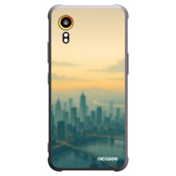 Fekete szilikon tok az alábbi mobiltelefonokra Samsung Galaxy Xcover 7 - Airplane mode