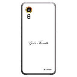 Fekete szilikon tok az alábbi mobiltelefonokra Samsung Galaxy Xcover 7 - Gods Favorite