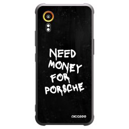 Fekete szilikon tok az alábbi mobiltelefonokra Samsung Galaxy Xcover 7 - Black Dollar
