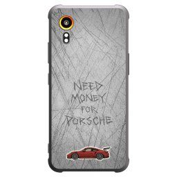 Fekete szilikon tok az alábbi mobiltelefonokra Samsung Galaxy Xcover 7 - Garage Scratch