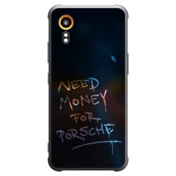 Fekete szilikon tok az alábbi mobiltelefonokra Samsung Galaxy Xcover 7 - Neon Nights