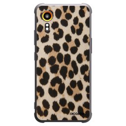 Fekete szilikon tok az alábbi mobiltelefonokra Samsung Galaxy Xcover 7 - Brown Tiger