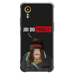 Fekete szilikon tok az alábbi mobiltelefonokra Samsung Galaxy Xcover 7 - Bezďák
