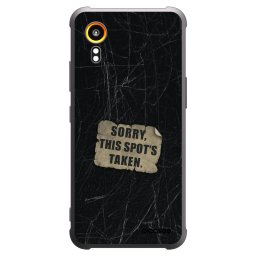 Fekete szilikon tok az alábbi mobiltelefonokra Samsung Galaxy Xcover 7 - SORRY