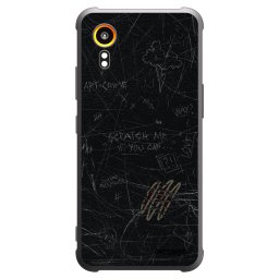 Fekete szilikon tok az alábbi mobiltelefonokra Samsung Galaxy Xcover 7 - SCRATCH
