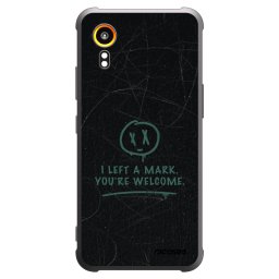 Fekete szilikon tok az alábbi mobiltelefonokra Samsung Galaxy Xcover 7 - LEFT A MARK